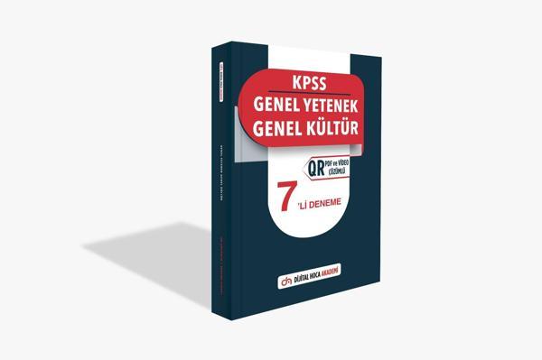 Dijital Hoca 2023 Genel Yetenek - Genel Kültür QR Çözümlü 7 Deneme - Dijital Hoca - Image 1