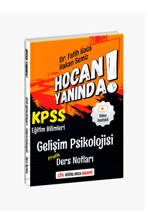 Dijital Hoca 2022 KPSS Eğitim Bilimleri Gelişim Psikolojisi Pratik Ders Notları - Dijital Hoca - Image 1