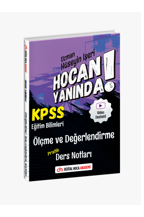 Dijital Hoca 2022 KPSS Eğitim Bilimleri Ölçme ve Değerlendirme Pratik Ders Notları - Dijital Hoca - Image 1
