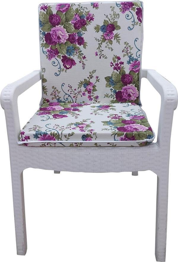 4 ADET ELİT YÜKSEK ARKALI MİNDER DUCK BEZİ-eltm-prm130267-v004 V4 - Image 1