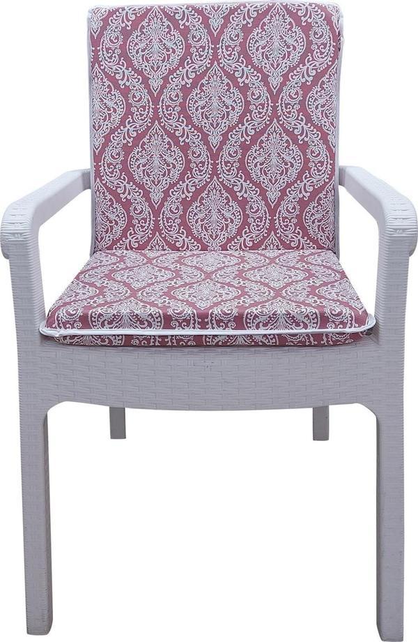 MİRZADE 4 ADET ELİT YÜKSEK ARKALI MİNDER DUCK BEZİ-eltm-prm 015681-v004 V4 - Image 1