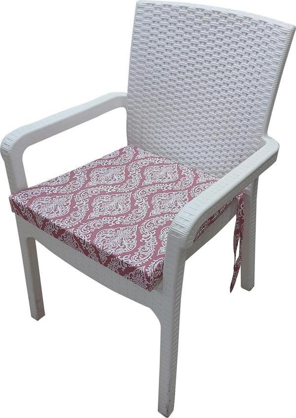 MİRZADE 6 Adet Duck Bezi Rattan Minderi-eltm-prm 015681-v004 - Image 1