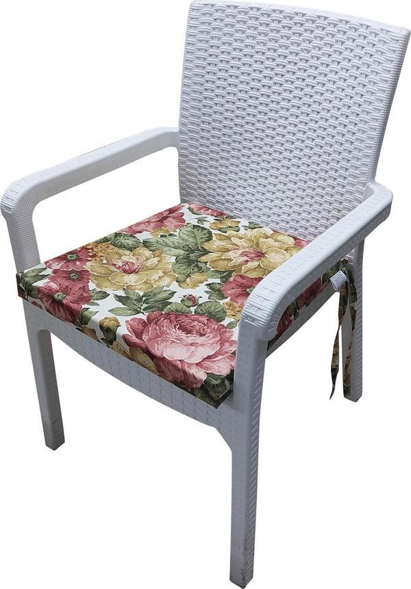 MİRZADE 6 Adet Duck Bezi Rattan Minderi-prm160185-v005 - Image 1