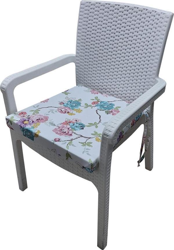 MİRZADE6 Adet Duck Bezi Rattan Minderi-elit minder-32282-01 - Image 1