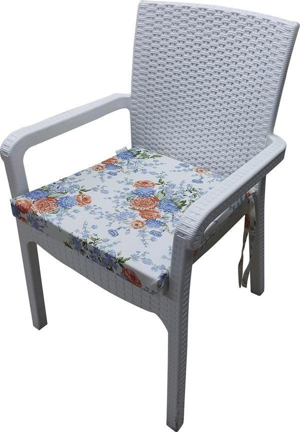 MİRZADE 6 Adet Duck Bezi Rattan Minderi-elt prm 150740 v1 - Image 1