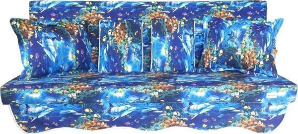 MİRZADE SOFA SOFT KUMAŞ TENTESİZ 28 DNS SÜNGER  SALINCAK MİNDERİ-sofa salıncak AKVARYUM - Image 1