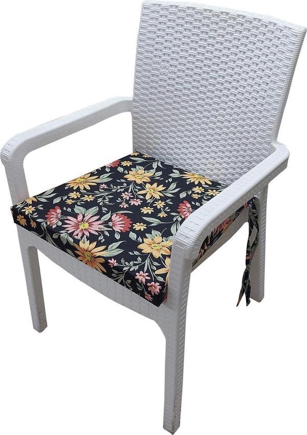 MİRZADE 6 Adet Duck Bezi Rattan Minderi-eltm-prm 111089 v001 - Image 1