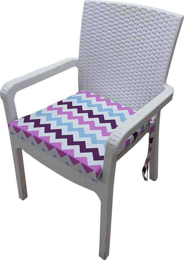 MİRZADE 6 Adet Duck Bezi Rattan Minderi-eltm-prm 042160 v4 - Image 1