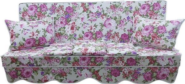 MİRZADE ELİT SALINCAK MİNDERİ SU İTİCİ KUMAŞ GRİ SÜNGER FERMUARLI SET-prm 160185 v 32 - Image 1