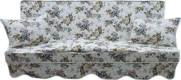 MİRZADE ELİT SALINCAK MİNDERİ SU İTİCİ KUMAŞ GRİ SÜNGER FERMUARLI SET-prm 160626 v 5 - Image 1