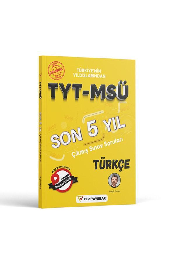 TYT MSÜ Türkçe Son 6 Yıl Çıkmış Sınav Soruları - Veri Yayınları - Image 1