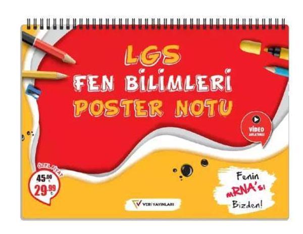 Veri Yayınları LGS Fen Bilimleri Poster Notu - Veri Yayınları - Image 1