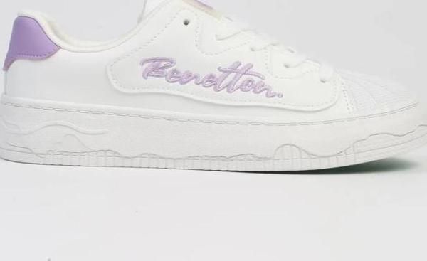 BENETTON BNİ-10102 KALIN TABAN KADIN SNEAKERS SPOR  AYAKKABI - Image 1