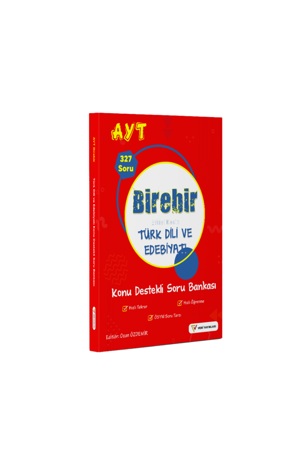 AYT Birebir Etkisi Kesin Türk Dili ve Edebiyatı Konu Destekli Soru Bankası - Veri Yayınları - Image 1