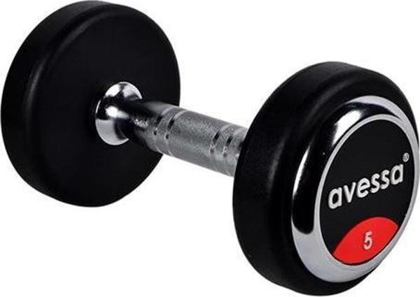 Avessa 5 Kg Olimpik Dambıl Kauçuk Kaplı Salon Tipi Dambıl - Image 1