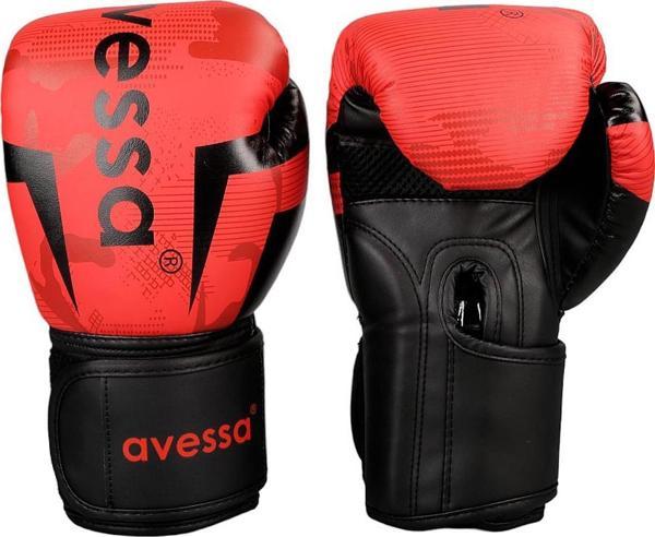 Avessa Ring-308 Boks Eldiveni Kırmızı 8 Oz - Image 1