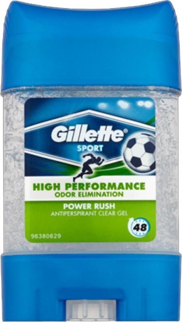 Gillette Clear Gel 70 ml Power Rush - Image 1