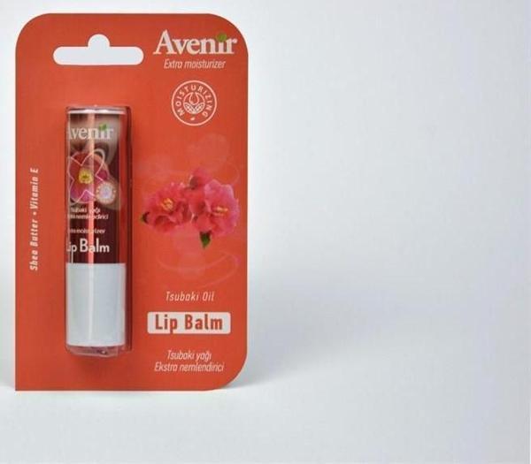 Avenir Vitamin E & Shea Butter Tsubaki Yağı Dudak Bakım Kremi - Image 1