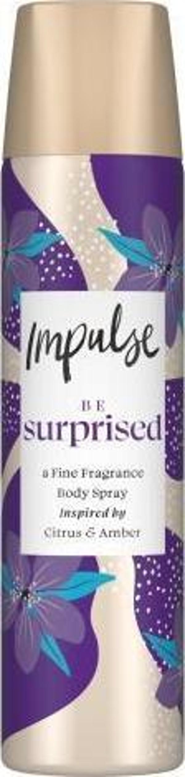 Impulse Deo Sprey 75 ml Be Suprised - Image 1