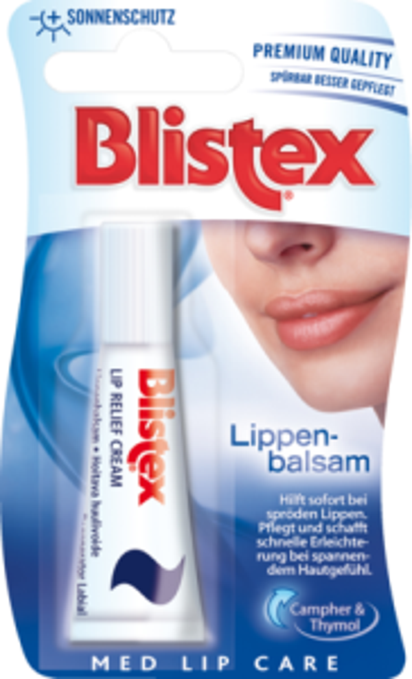 Blistex Lip Relief Cream SPF10 6 ml - Image 1