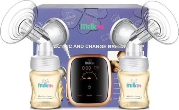 Saubern Milk In Ebp960 Çiftli Elektrikli Göğüs Pompası - Şarjlı Göğüs Pompası - Süt Pompası - Image 1