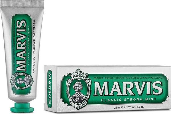 Marvis Classic Strong Mint Diş Macunu 25 ml Yeşil - Image 1