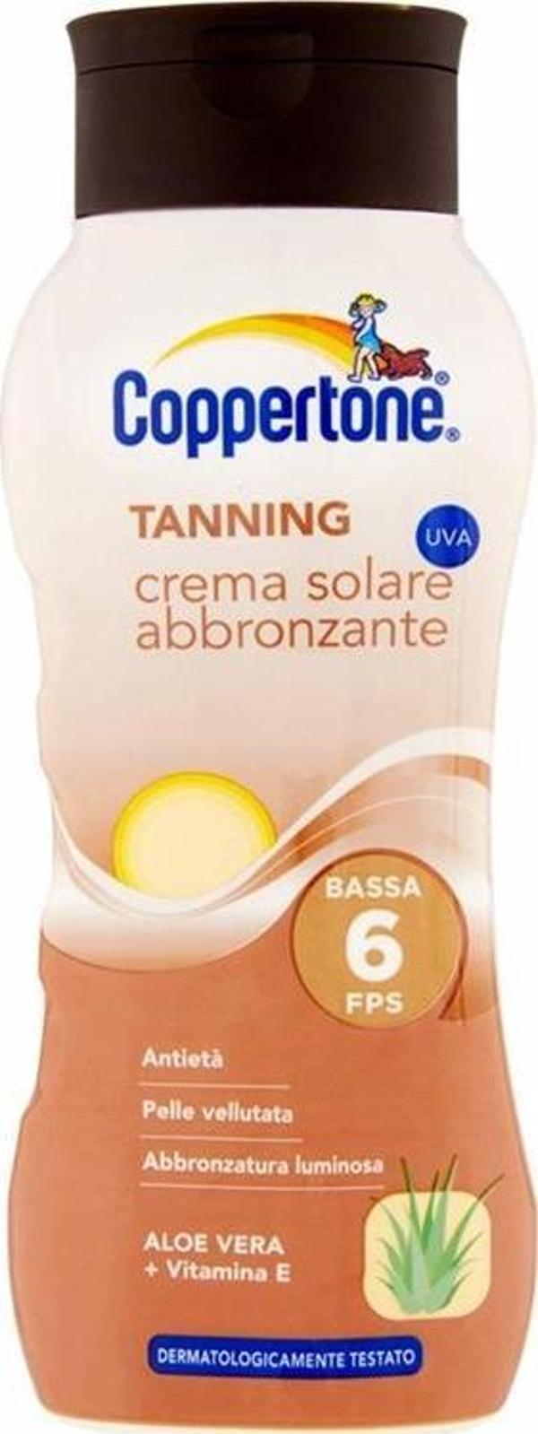 Coppertone Bronzlaştırıcı Güneş Kremi SPF6 200 ml - Image 1