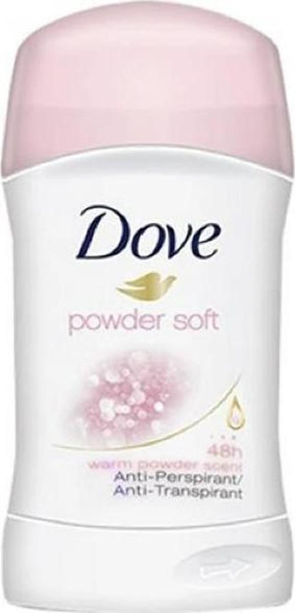 Dove Powder Soft Antiperspirant Stick 40ml - Image 1