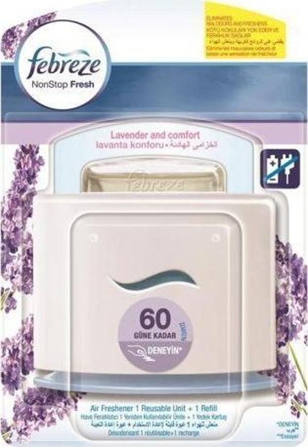 Febreze Oda Kartlı Non Stop Fresh Lavanta Konforu - Image 1