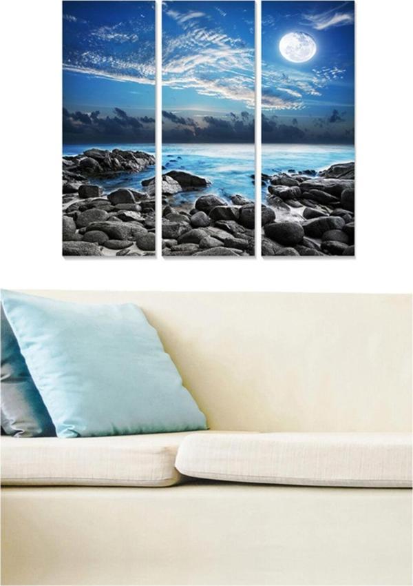 Tablo Center 3 Parçalı Mdf Tablo - Image 1