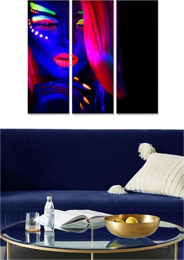 Tablo Center 3 Parçalı Mdf Tablo - Image 1