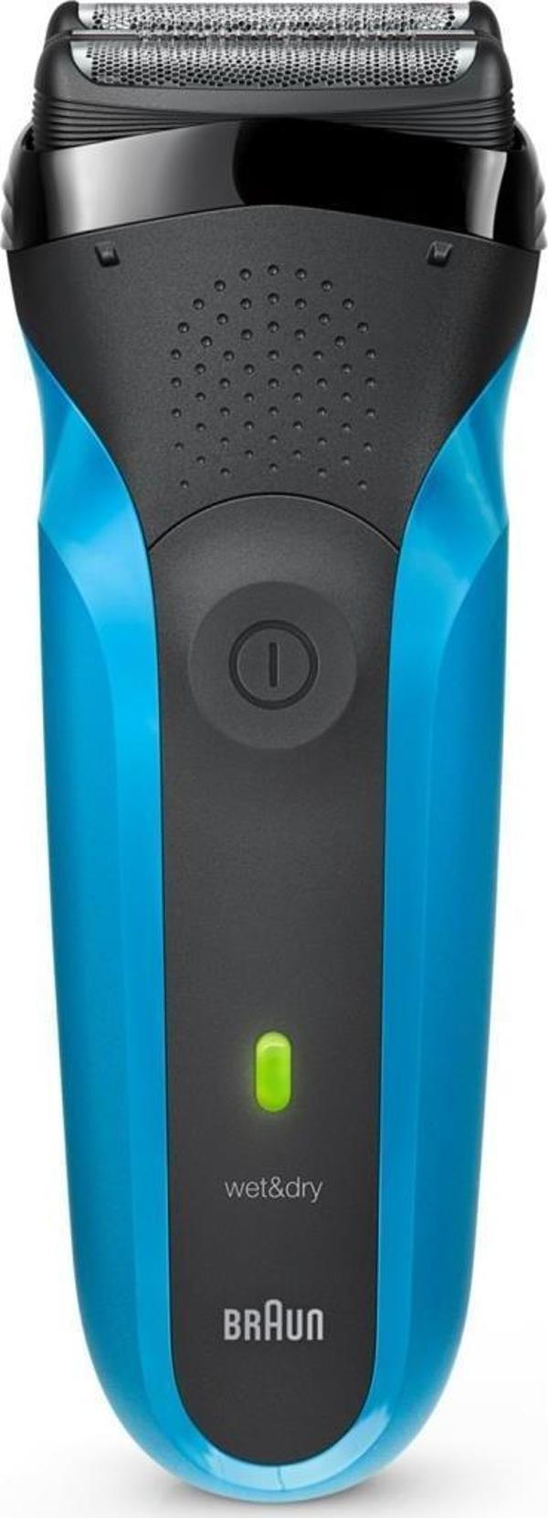Braun Series 3 310s Şarj Edilebilir Islak Ve Kuru Elektrikli Tıraş Makinesi, Mavi - Image 1
