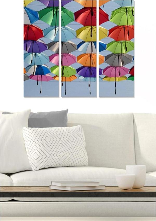 Tablo Center 3 Parçalı Mdf Tablo - Image 1