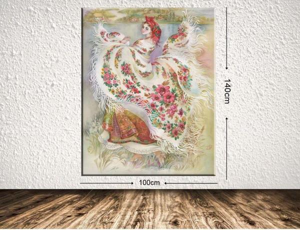 Tablo Center Dev Boyut Dekoratif Kanvas Tablo 100x140 cm - Image 1