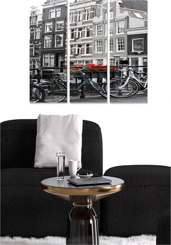 Tablo Center 3 Parçalı Mdf Tablo - Image 1