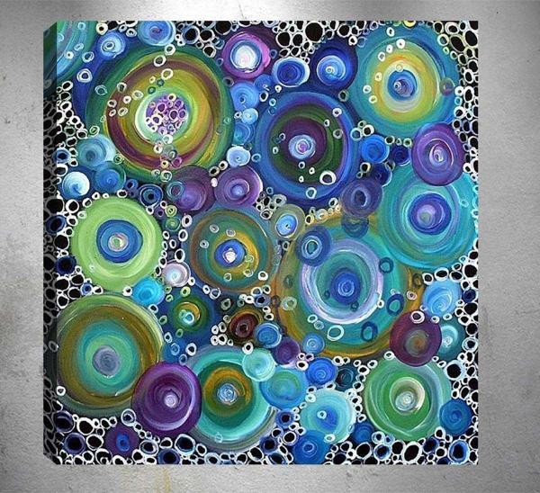Tablo Center 30x30 cm Kanvas Tablo - Image 1