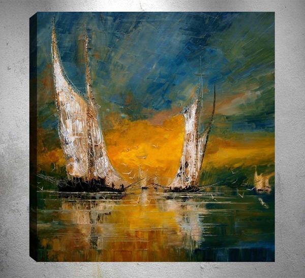 Tablo Center 30x30 cm Kanvas Tablo - Image 1