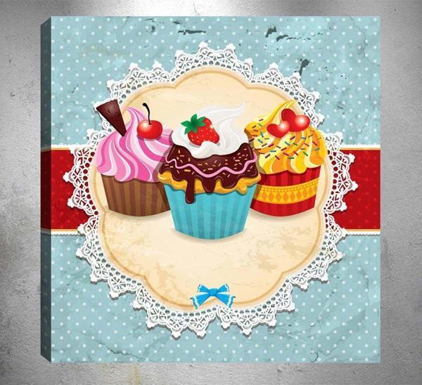 Tablo Center 30x30 cm Kanvas Tablo - Image 1