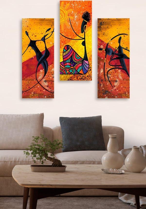 Tablo Center 3 Parçalı Mdf Tablo - Image 1