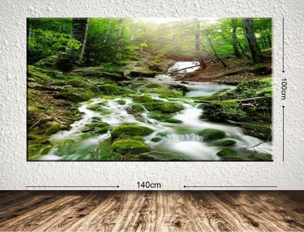 Tablo Center Dev Boyut Manzara Kanvas Tablo 100x140 cm - Image 1