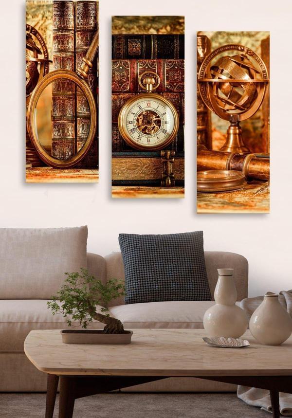 Tablo Center 3 Parçalı Mdf Tablo - Image 1