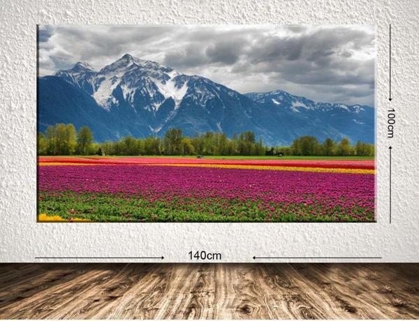 Tablo Center Dev Boyut Manzara Kanvas Tablo 100x140 cm - Image 1