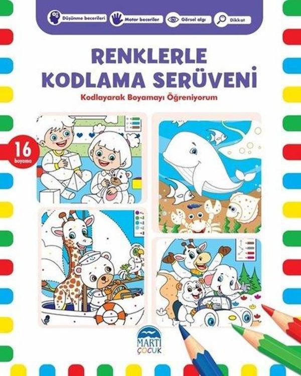 Renklerle Kodlama Serüveni - 1 - Martı Yayınları Yayınevi - Image 1
