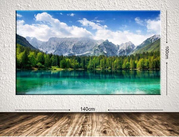 Tablo Center Dev Boyut Manzara Kanvas Tablo 100x140 cm - Image 1