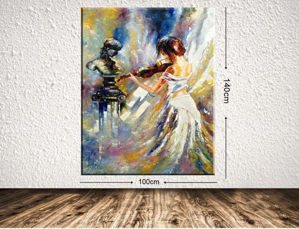 Tablo Center Dev Boyut Dekoratif Kanvas Tablo 100x140 cm - Image 1