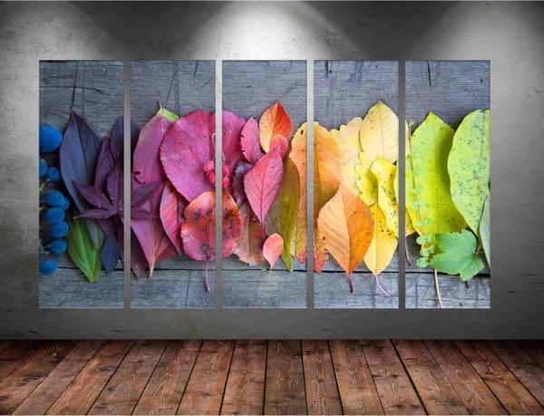 Tablo Center Dev Boyut 5 Parçalı Kanvas Tablo 150x90 cm - Image 1