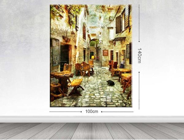 Tablo Center Dev Boyut Dekoratif Kanvas Tablo 100x140 cm - Image 1