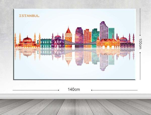 Tablo Center Dev Boyut Dekoratif Kanvas Tablo 100x140 cm - Image 1