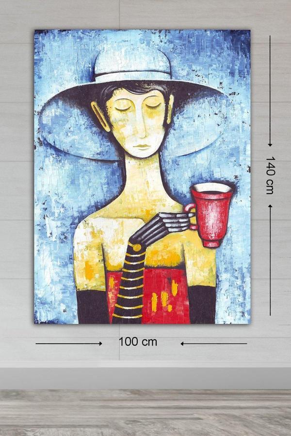 Tablo Center Dev Boyut Dekoratif Kanvas Tablo 100x140 cm - Image 1