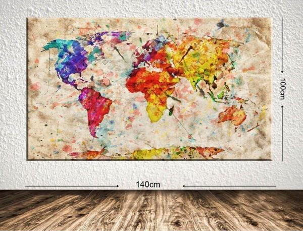 Tablo Center Dev Boyut Dekoratif Kanvas Tablo 100x140 cm - Image 1
